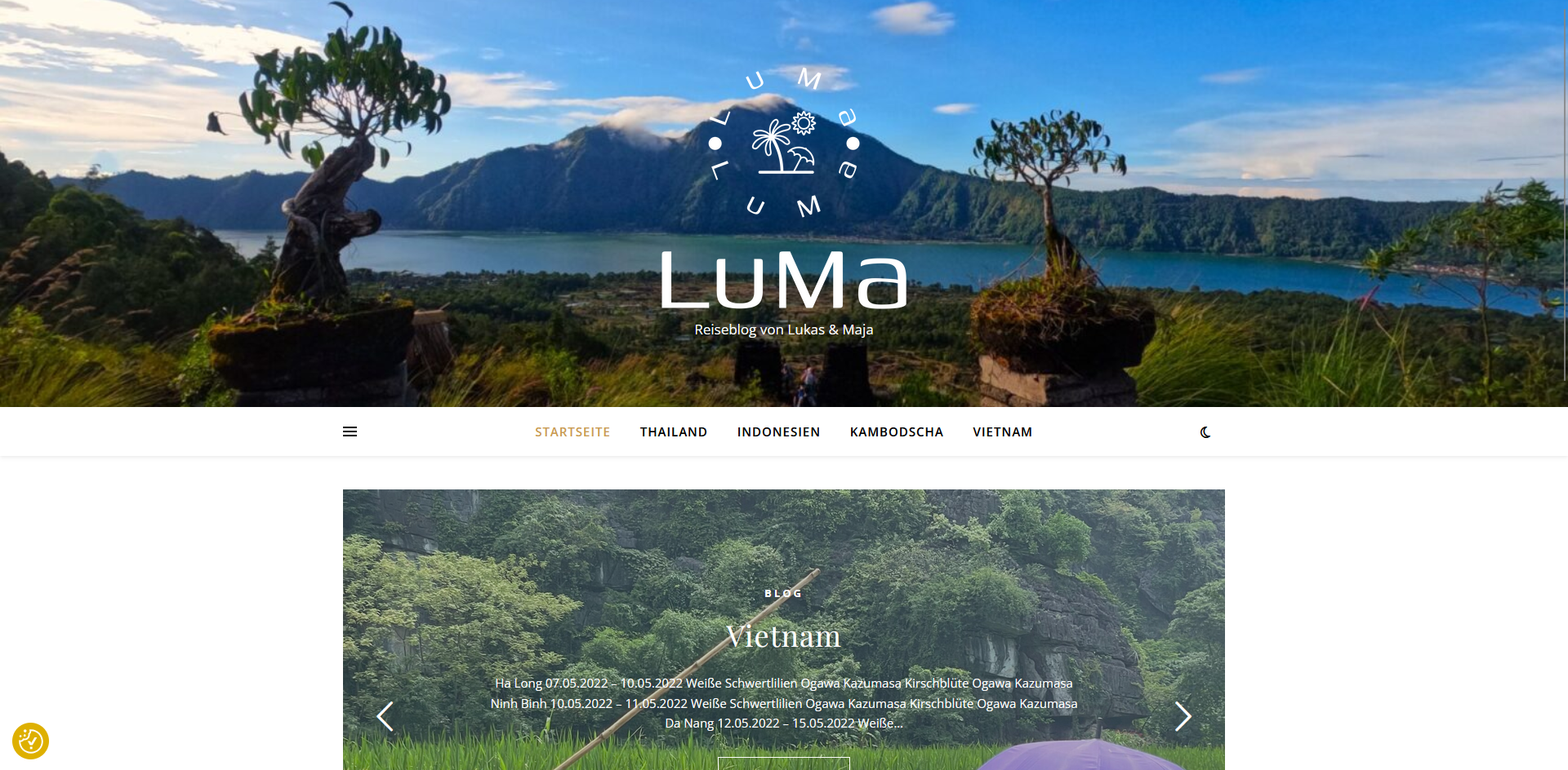 Bild der Website
                Luma-Blog